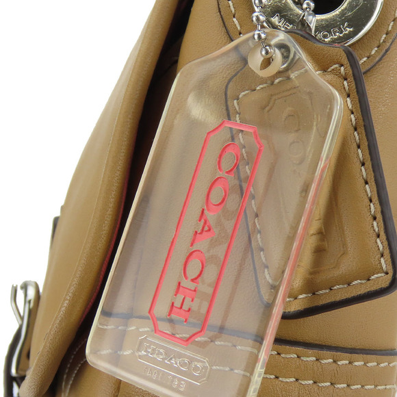 Coach USED COACH Leather Shoulder Bag F29763 Brown Leather Shoulder Bag F29763 - Picture 7 of 16